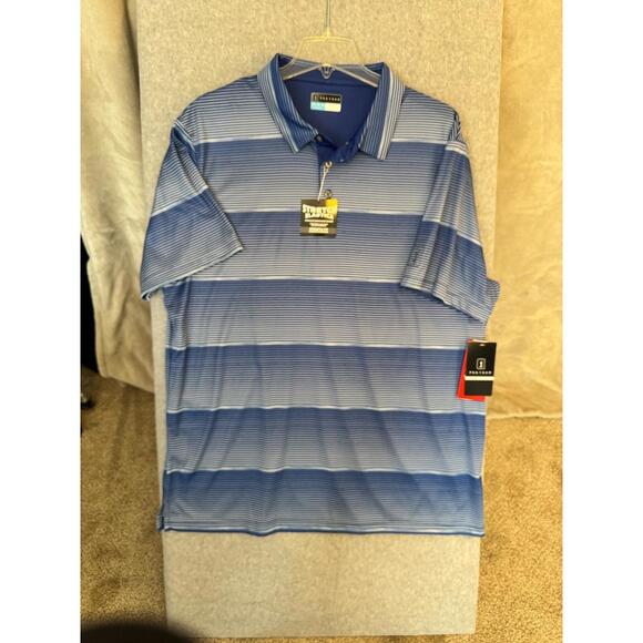 New PGA Tour Polo Shirt Mens Size XXL Short Sleeve Pro Series Athletic Fit NWT - Picture 1 of 8